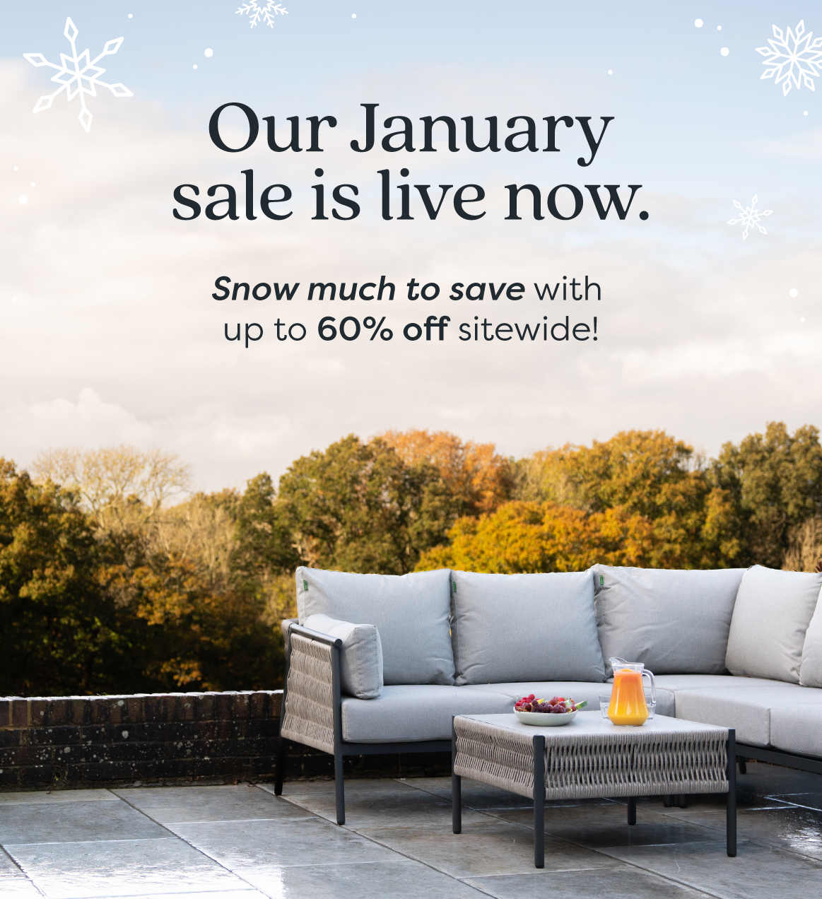 January Sale Now On | Up to 60% off