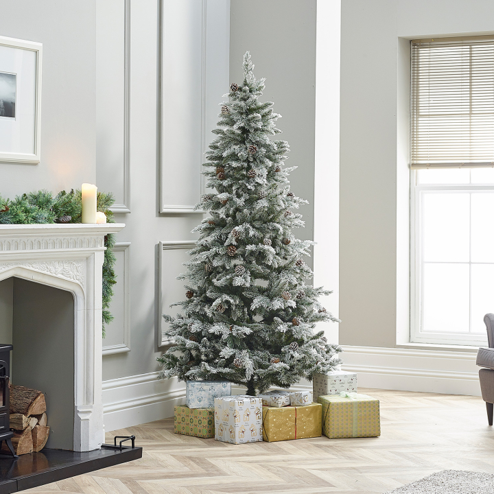 Slim Grand Fir Christmas Tree