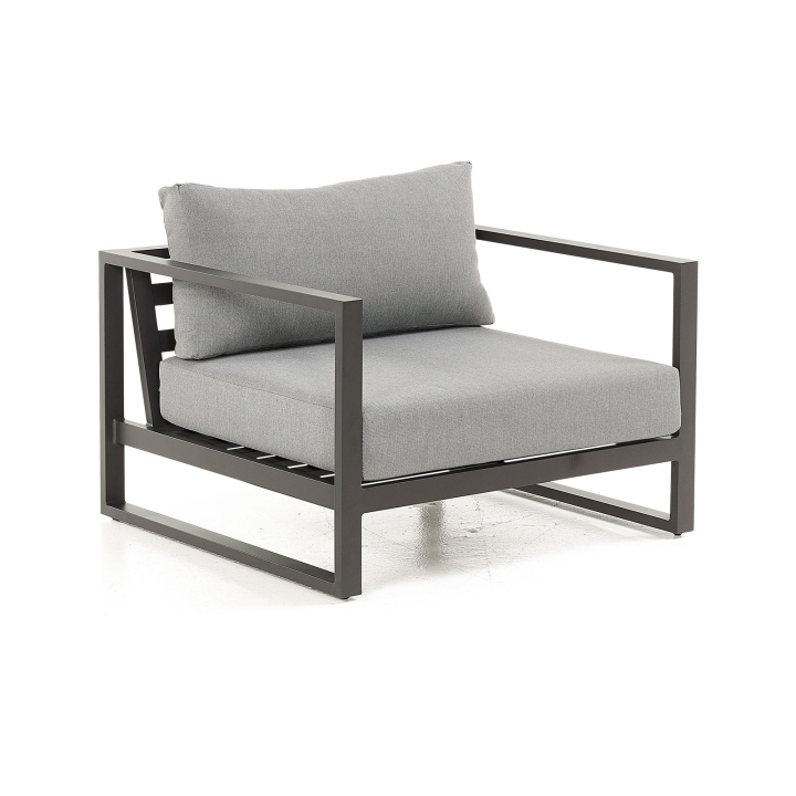 Alessandria Aluminium Lounging Armchair