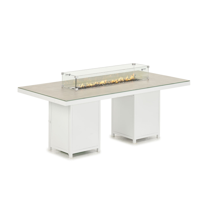 Aluminium Dining Table for 8 Seats