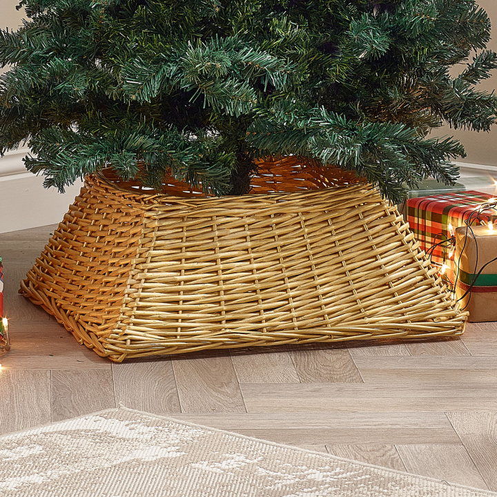 60cm Square Wicker Tree Skirt