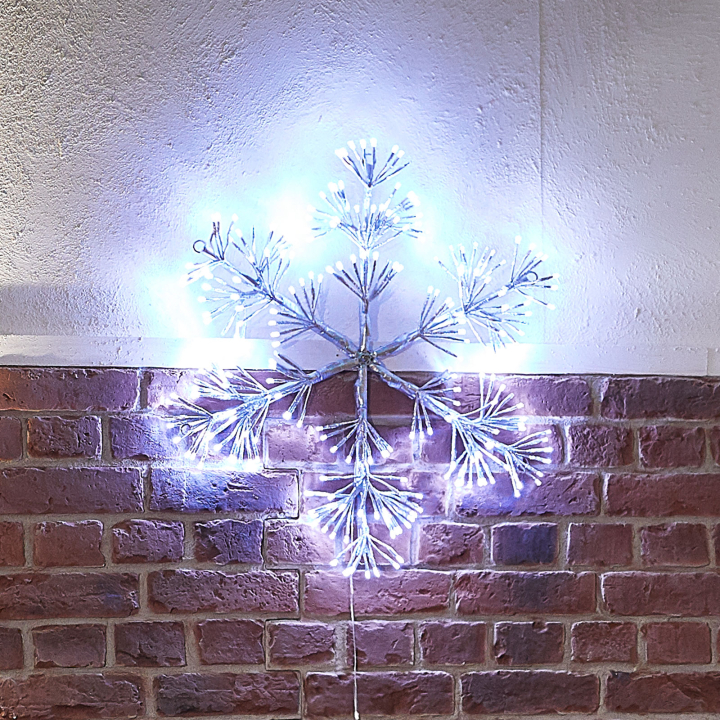 Starburst LED Wall Hanging Snowflake Decoration
