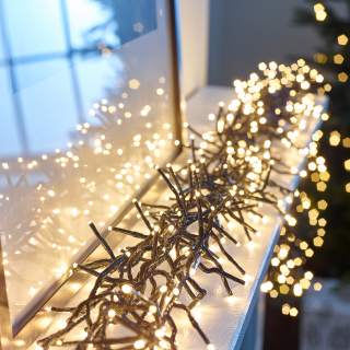 Christmas Cluster LED String Lights