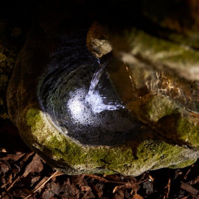 Dunsop Water Feature with Lights