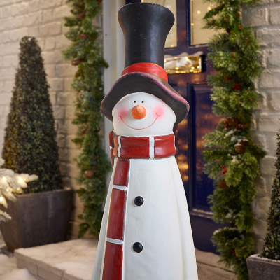 Large Mr Snow Christmas Snowman Figure