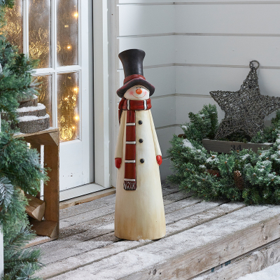 Small Mr Snow Christmas Snowman Figure