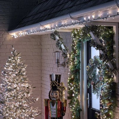 600 LEDs Christmas String Lights in Cool White