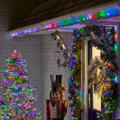 600 LEDs Christmas String Lights in Multi Colour