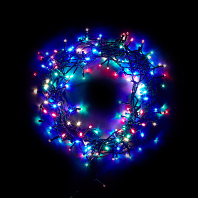 600 LEDs Christmas String Lights in Multi Colour