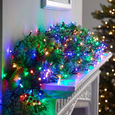 1000 LEDs Christmas String Lights in Multi Colour