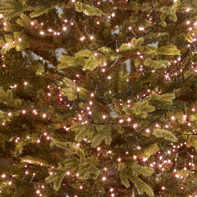 750 LEDs Christmas Compact Lights in Copper Glow