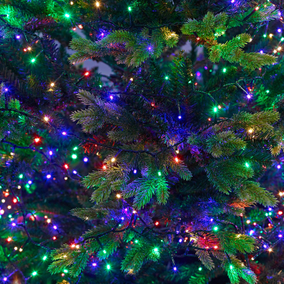 1000 LEDs Christmas Compact Lights in Multi Colour