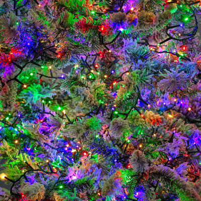 1000 LEDs Christmas Compact Lights in Multi Colour