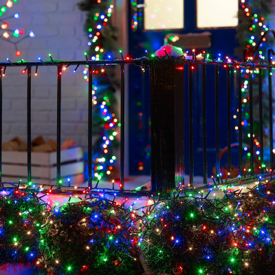 2000 LEDs Christmas Compact Lights in Multi Colour