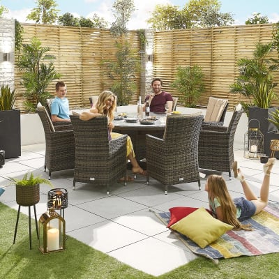 Sienna 8 Seat Rattan Dining Set