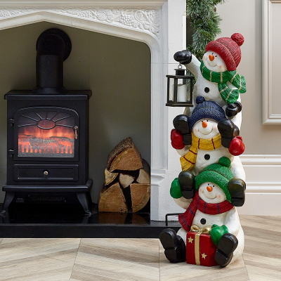 Frosty, Figgy & Frio Christmas Snowman Figures