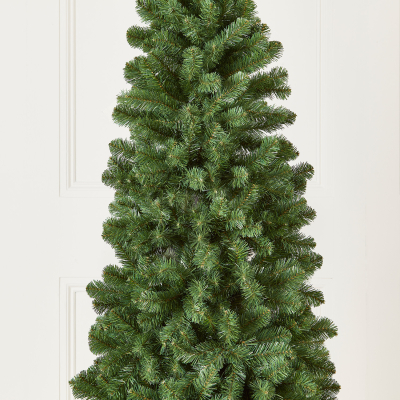 6ft Slim Balsam Fir Green Christmas Tree (180cm)