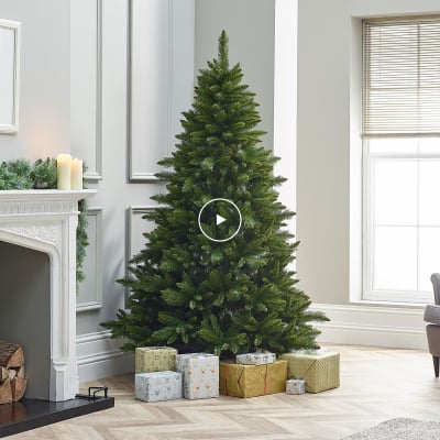 7ft Leyland Spruce Green Christmas Tree (210cm)