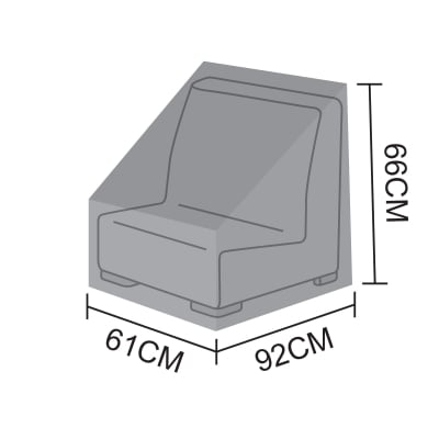 Winter Cover for Middle Segment Lounging Piece