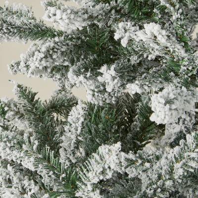 5ft Colorado Spruce Green Snowy Christmas Tree (150cm)