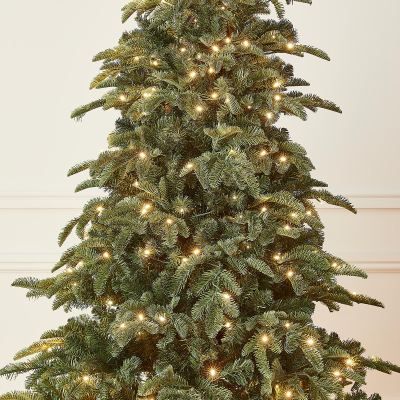 6ft Noble Pine Pre-Lit Green Christmas Tree (180cm)