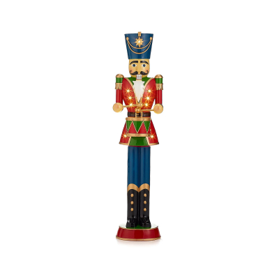 3ft Norbert Christmas Nutcracker Figure with Drum