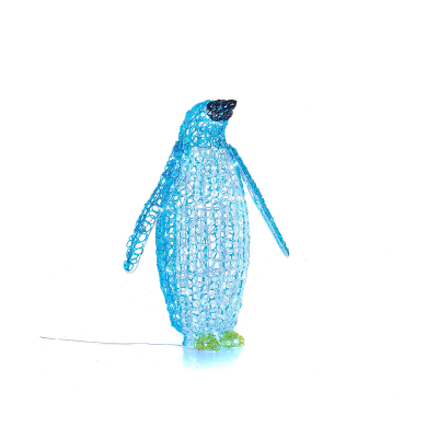 Acrylic LED Pepsi Penguin Decoration