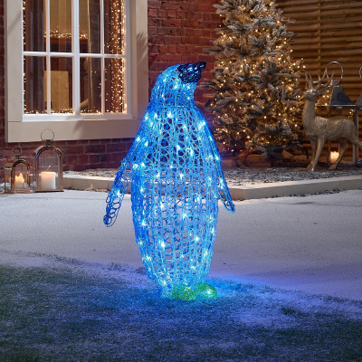 Acrylic LED Pepsi Penguin Decoration