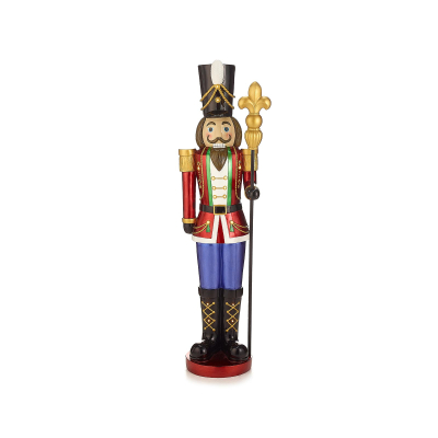 Christian 5ft Christmas Nutcracker Figure in Red