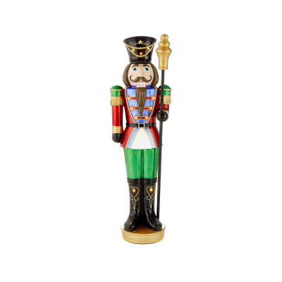 Hans 3.5ft Christmas Nutcracker Figure in Red