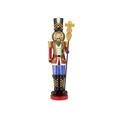 Ansel 2ft Christmas Nutcracker Figure in Red