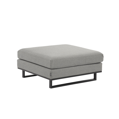 Eden All Weather Fabric Aluminium Lounging Footstool