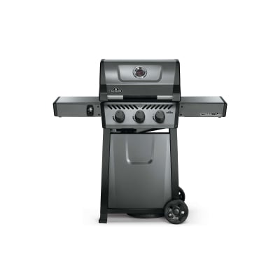 Napoleon Freestyle Porcelain Coated Grey 3-Burner Gas BBQ - Freestyle 365