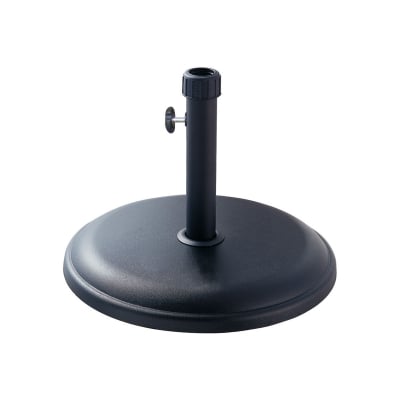 16kg Concrete Parasol Base - Black