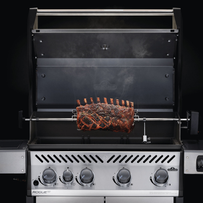 Napoleon BBQ Stainless Steel Heavy Duty Rotisserie Kit for Rogue® BBQ