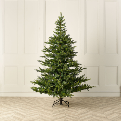 6ft Calgary Fir Pre-Lit Green Christmas Tree (180cm)