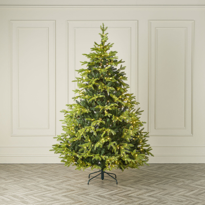 6ft Brewer Spruce Pre-Lit Green Christmas Tree (180cm)