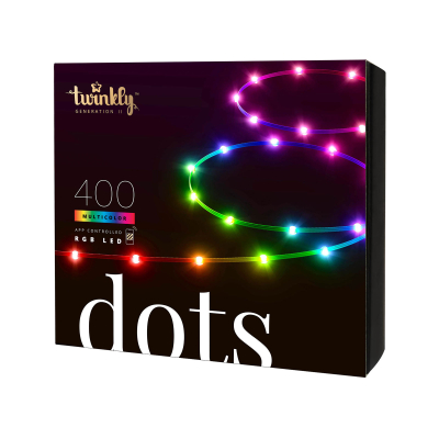 Twinkly 400 LEDs Christmas Dot Lights in Full Spectrum Multi Colour