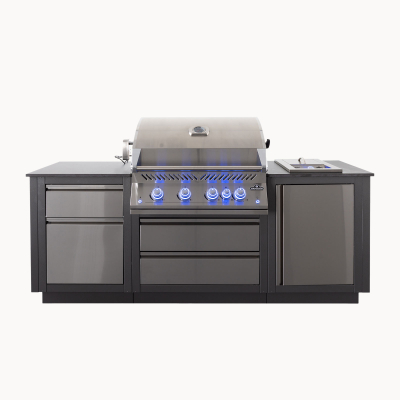 Napoleon Oasis™ 105 Stainless Steel 4-Burner Gas BBQ & Outdoor Kitchen - Bulit-In 700 Series 32