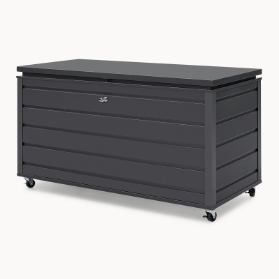 Joshua Aluminium Storage Box in Graphite Grey