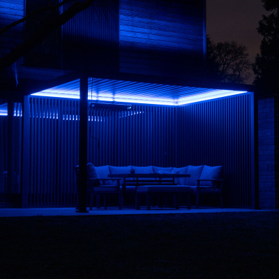 Pergola LEDs Lights Kit - 4.0m x 3.0m in Full Spectrum Multi Colour & White